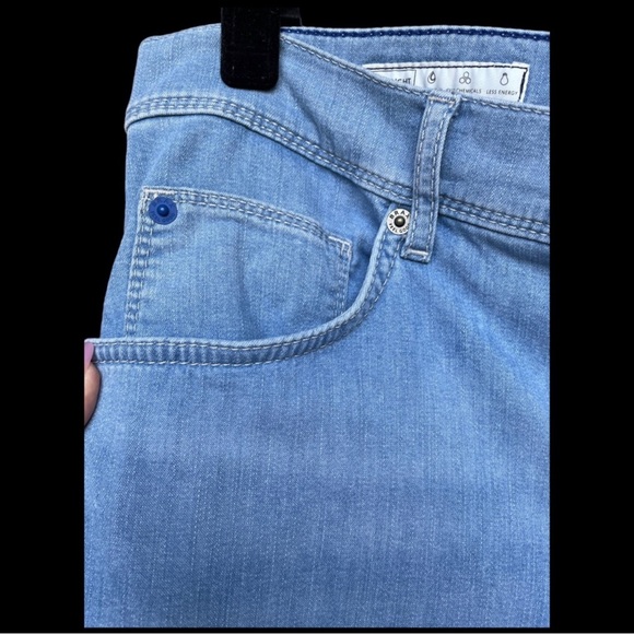 Brax Feel Good Designer Ultra Light Y2K Style Cadiz Denim Jeans Waist Size 36 - Picture 6 of 7